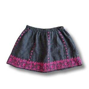Peek Kids Girls Elastic Waist Skirt size S 4/5